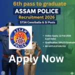 Assam Police Jobs 2026