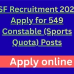 BSF Recruitment 2026